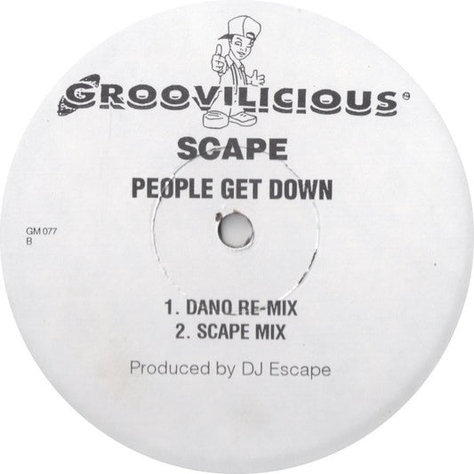 DJ Escape : People Get Down (12", Promo)