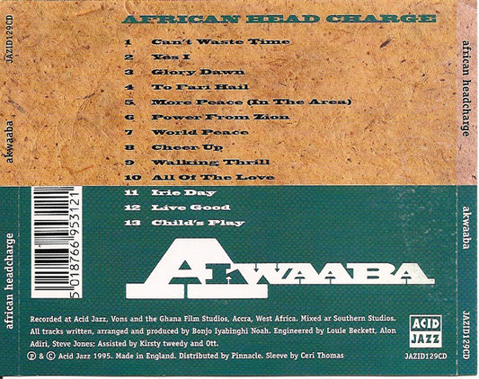 African Head Charge : Akwaaba (CD, Album)