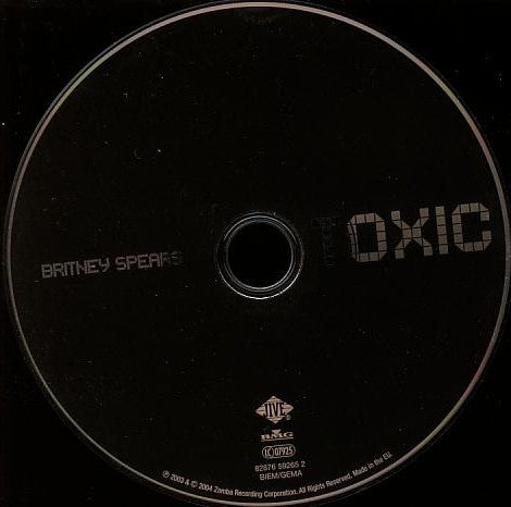 Britney Spears : Toxic (CD, Single)