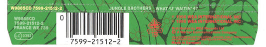 Jungle Brothers : What "U" Waitin' "4"? (CD, Single)