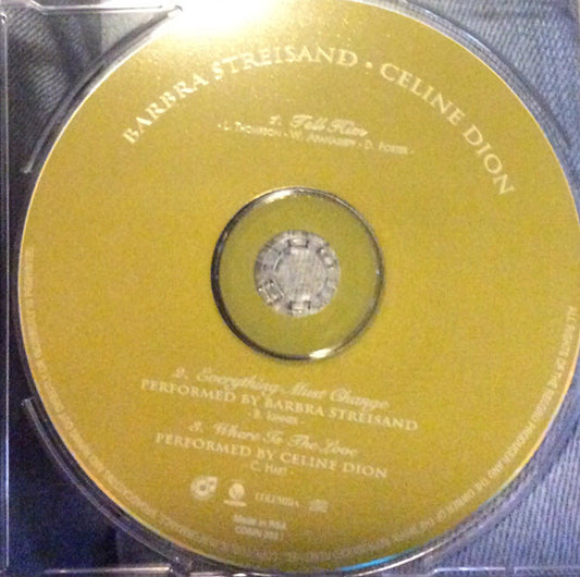 Barbra Streisand, Céline Dion : Tell Him (CD, Maxi)