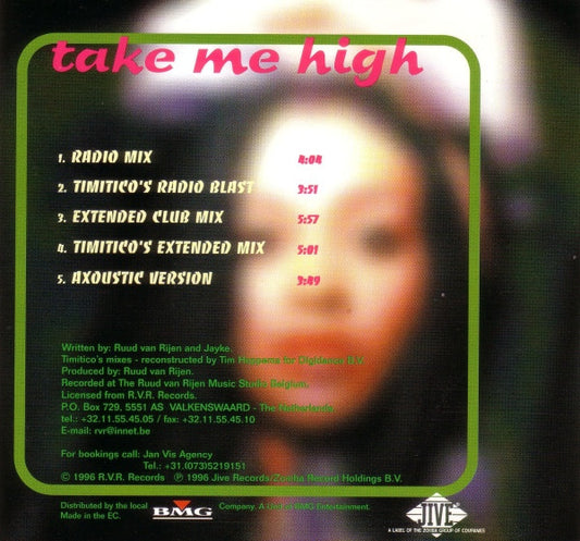 Zayn : Take Me High (CD, Maxi)