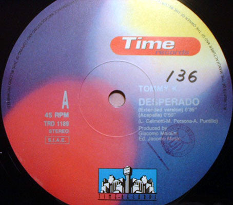 Tommy K. : Desperado (12")