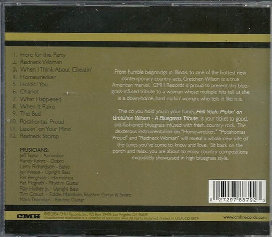 Various : Pickin' On Gretchen Wilson- Hell Yeah A Bluegrass Tribute (CD, Album)