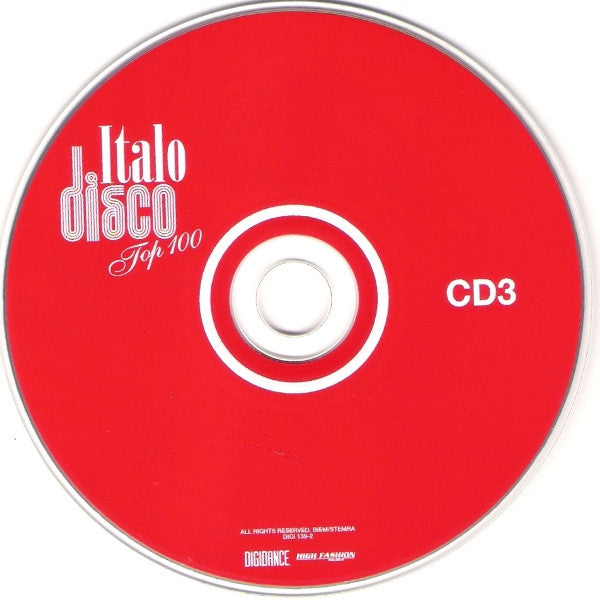 Various : Italo Disco Top 100 (4xCD, Comp)