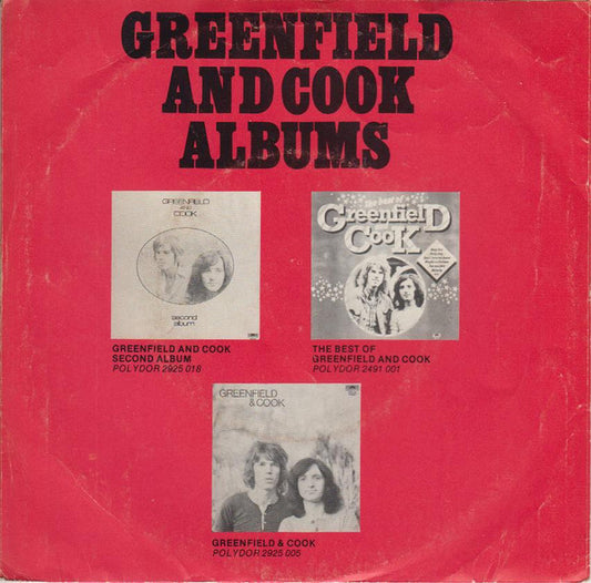 Greenfield & Cook : Beautiful Children / Only Lies / Don't Turn Me Loose (7", Maxi)
