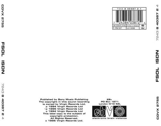 The Future Sound Of London : ISDN (CD, Album)