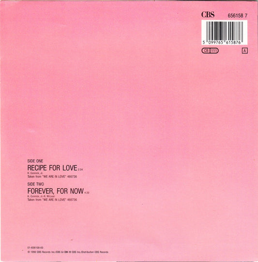 Harry Connick, Jr. : Recipe For Love (7", Single)