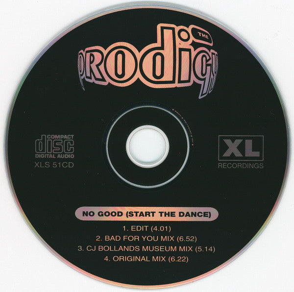The Prodigy : No Good (Start The Dance) (CD, Single)