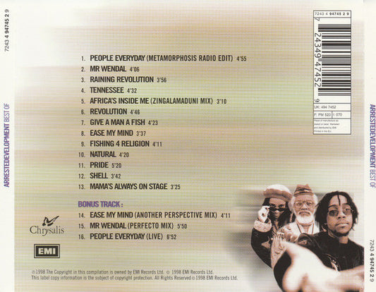 Arrested Development : Best Of Arrestedevelopment (CD, Comp)