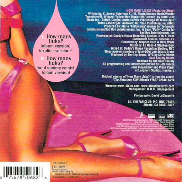 Lil' Kim : How Many Licks? (CD, Single)