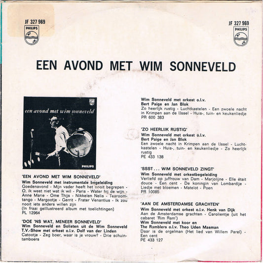 Wim Sonneveld : Tearoom - Tango (Je Hebt Me Belazerd) / Gerrit (7", Single, Mono)