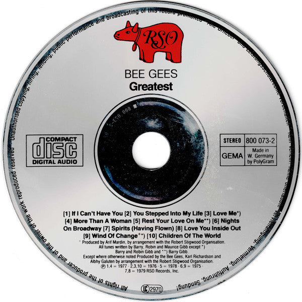 Bee Gees : Greatest (2xCD, Comp, RE)