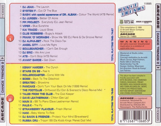 Various : Dance Trends Volume 2 (2xCD, Comp)