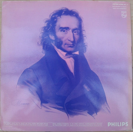 Arthur Grumiaux - Niccolò Paganini - Piero Bellugi - Orchestre National De L'Opéra De Monte-Carlo : Concerti Per Violino N. 1 & 4 (LP)