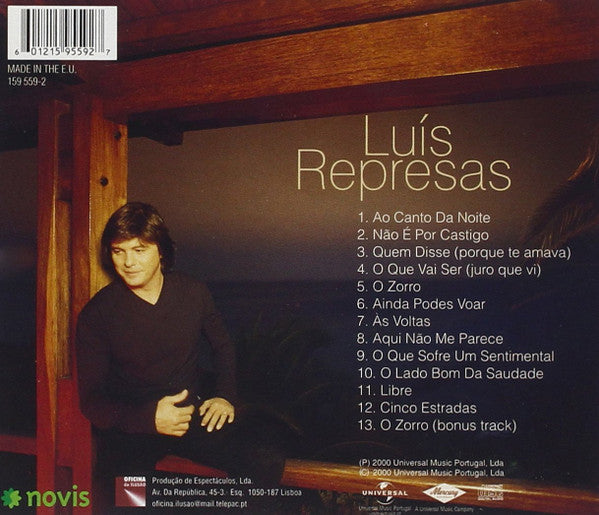 Luís Represas : Código Verde (CD, Album)