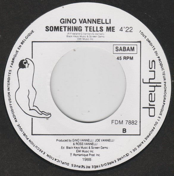 Gino Vannelli : In The Name Of Money (7", Single)