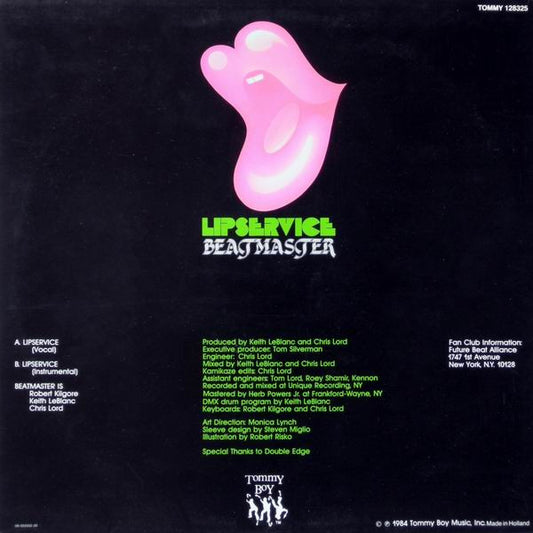 Beatmaster : Lipservice (12")