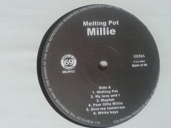 Millie Small : Melting Pot (LP, Album, RE)