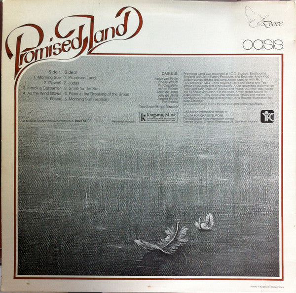 Oasis (6) : Promised Land (LP, Album)