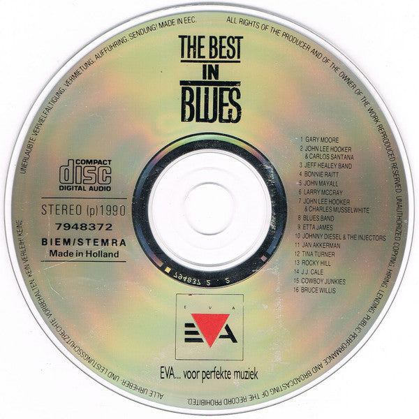 Various : The Best In Blues (CD, Comp)