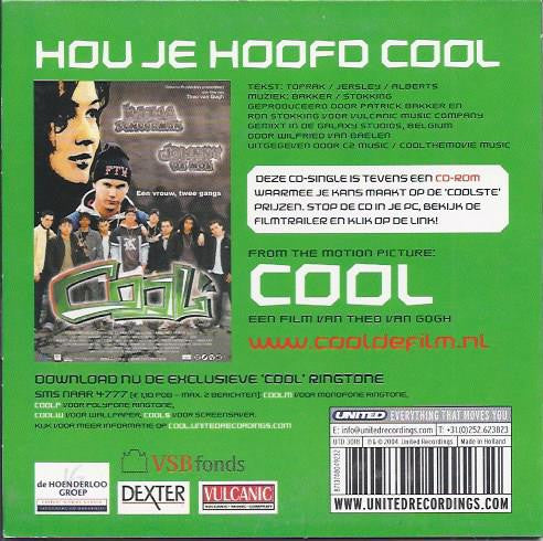 Cool (2) : Hou Je Hoofd Cool (CD, Single, Car)
