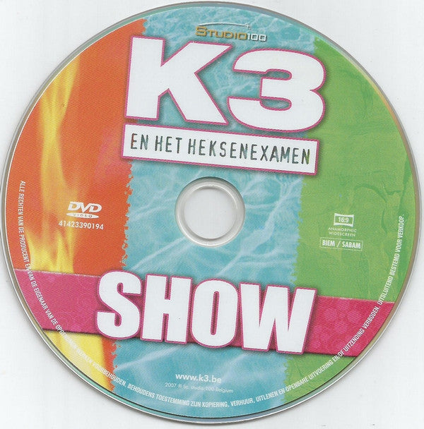 K3 : K3 En Het Heksenexamen - Show (DVD-V)