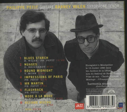 Barney Wilen, Philippe Petit (3) : Flash Back (CD, Album)