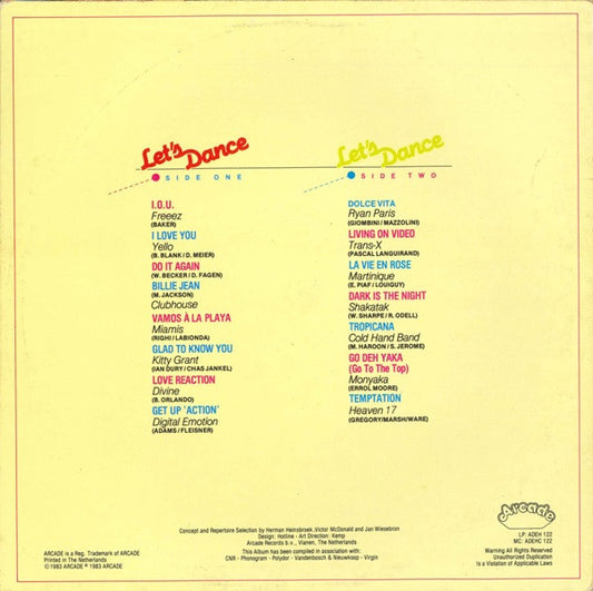 Various : Let's Dance (LP, Comp)