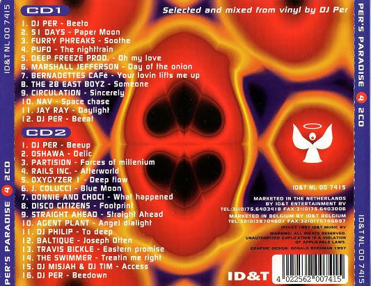 DJ Per : Per's Paradise 4 (2xCD, Comp, Mixed)