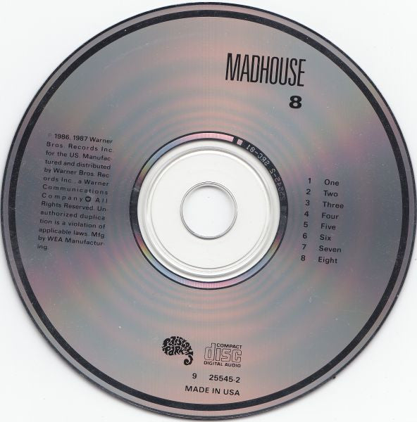 Madhouse : 8 (CD, Album)