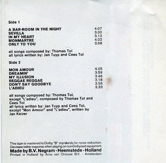 BZN : Making A Name (Cass, Album, Dol)