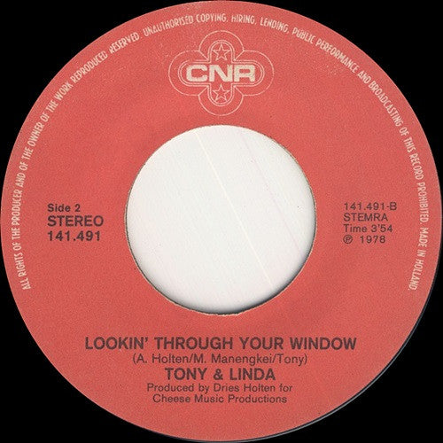 Tony & Linda : Yo Te Quiero (7", Single)
