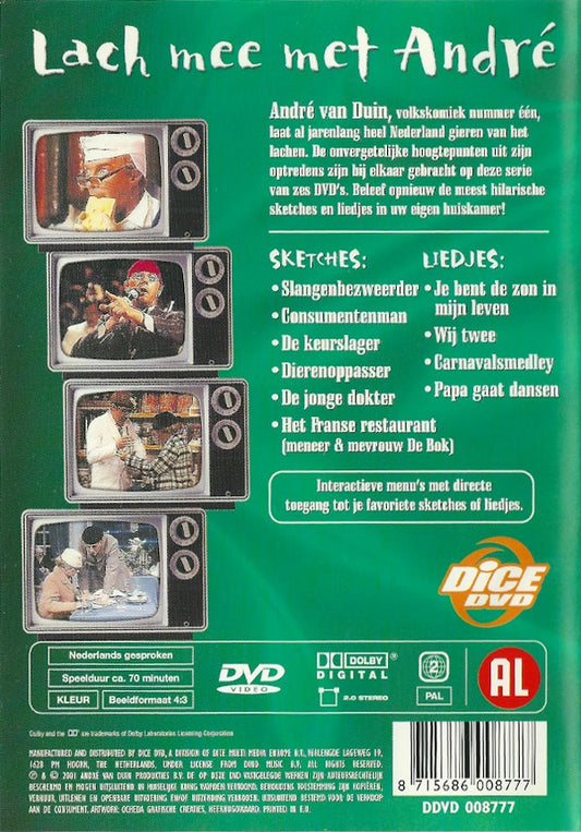 André van Duin : Lach Mee Met André Deel 5 (DVD-V, Album, PAL)
