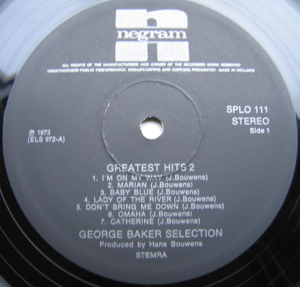George Baker Selection : Greatest Hits 2 (LP, Comp)