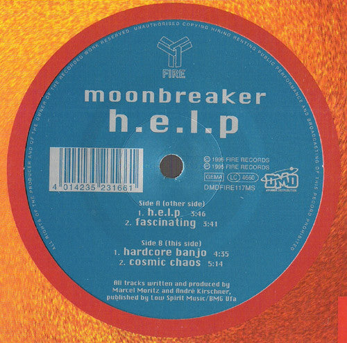 Moonbreaker : H.E.L.P (12", Maxi)