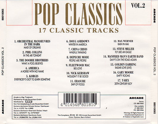 Various : Pop Classics - Vol.2 (CD, Comp)