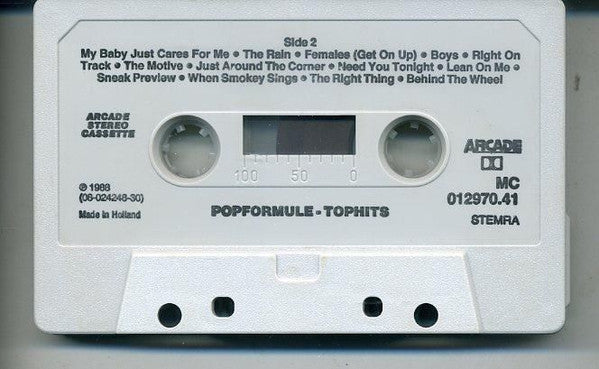 Various : Pop Formule Tophits (Cass, Comp)