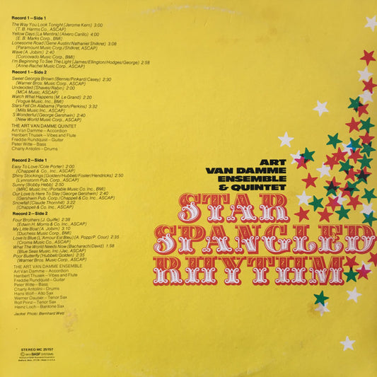 Art Van Damme Ensemble & The Art Van Damme Quintet : Star Spangled Rhythm (2xLP, Comp)