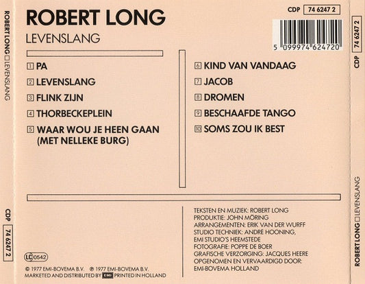 Robert Long : Levenslang (CD, Album, RE, RP)