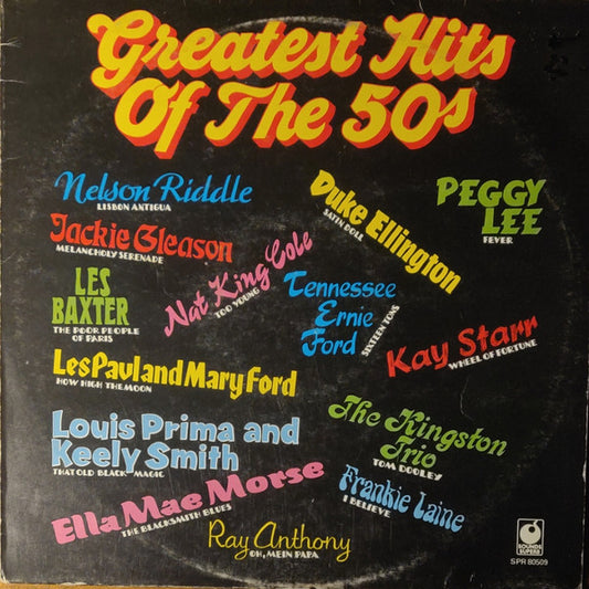 Various : Greatest Hits Of The 50's (LP, Comp)