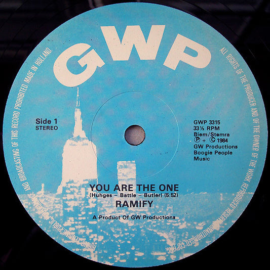 Ramify : You Are The One (12")