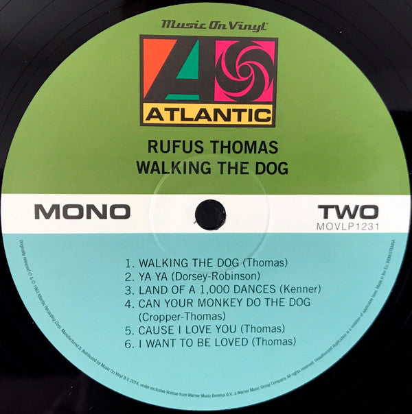 Rufus Thomas : Walking The Dog (LP, Album, Mono, RE, 180)