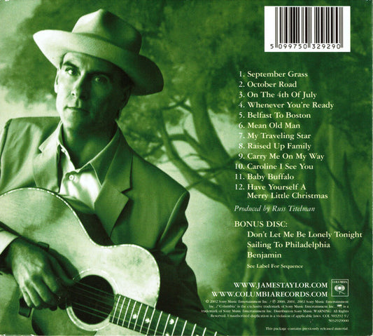 James Taylor (2) : October Road (CD, Album + CD, Bon + Ltd, Dig)