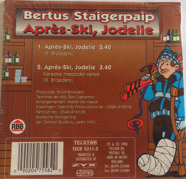 Bertus Staigerpaip : Après-Ski, Jodelie (CD, Single)