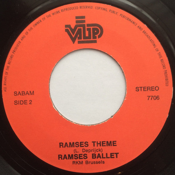 Ramses Ballet : Egyptian Reggae (7")