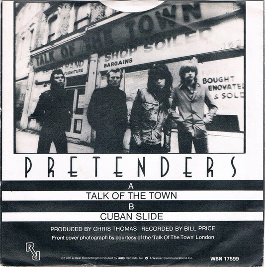 The Pretenders : Talk Of The Town (7", Single)
