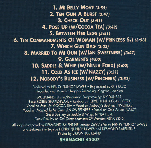 Ninjaman : Nobody's Business But My Own (CD, Album)