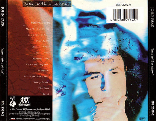 John Parr : Man With A Vision (CD, Album)