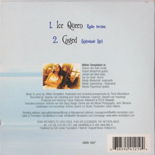 Within Temptation : Ice Queen (CD, Single, Car)